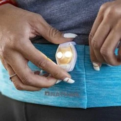 Nathan Sports Luces Seguridad - HyperBrite Mini - Pack De 2 - Silver/Chili Peper/White/Gold -Deportes Ropa Tienda 331078 02 d 695027