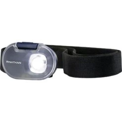 Nathan Sports Cinturón Running Con Luz - Luna Fire 250 RX Run Chest/Waist Light - Light Blue/Nights White