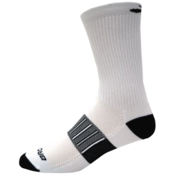 Calcetines Running Brooks Ghost Midweight Crew 2pk Blanco