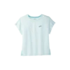 Camiseta M/c Running Brooks Sprint Free Celeste Mujer 2 Camiseta M/c Running Brooks Sprint Free Celeste Mujer -Deportes Ropa Tienda camiseta mc running brooks sprint free celeste mujer