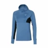 Camiseta Mizuno Active Warm Hood LS Azul Mujer 1 Camiseta Mizuno Active Warm Hood LS Azul Mujer -Deportes Ropa Tienda camiseta mizuno active warm hood ls azul mujer