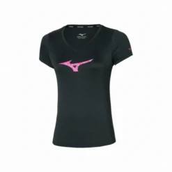 Camiseta Mizuno Impulse Core RB Negro Mujer