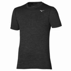 Camiseta Mizuno Impulse Core Tee Negro Hombre