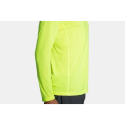 Camiseta Running Brooks Distance Nightlife Amarilla Hombre -Deportes Ropa Tienda camiseta running brooks distance nightlife amarilla hombre 3