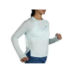 Camiseta Running Brooks Sprint Free Celeste Mujer -Deportes Ropa Tienda camiseta running brooks sprint free celeste mujer 2
