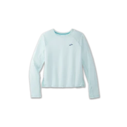 Camiseta Running Brooks Sprint Free Celeste Mujer