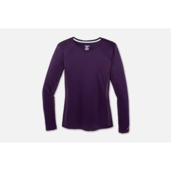 Camiseta Running Brooks Stealth Morado Mujer 3 Camiseta Running Brooks Stealth Morado Mujer