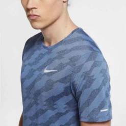 Camiseta Running Nike Dri Fit Miller Future Fast Azul -Deportes Ropa Tienda camiseta running nike dri fit miller future fast azul 2