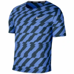 Camiseta Running Nike Dri Fit Miller Future Fast Azul