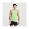 Camiseta Running Saucony Stopwatch Graphic Singlet Verde Hombre -Deportes Ropa Tienda camiseta running saucony stopwatch graphic singlet verde hombre