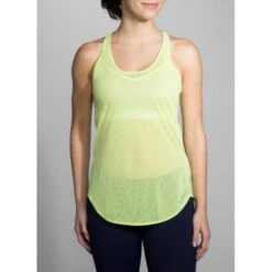 Camiseta Tirante Running Brooks Ghost Mujer Amarilla