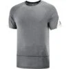 Camiseta Trail Running Salomon Cross Run Gris Hombre -Deportes Ropa Tienda camiseta trail running salomon cross run gris hombre