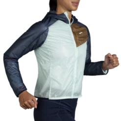 Cortavientos Brooks All Altitude Azul Mujer -Deportes Ropa Tienda cortavientos brooks all altitude azul mujer 2