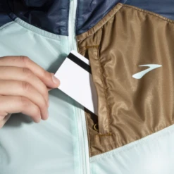 Cortavientos Brooks All Altitude Azul Mujer -Deportes Ropa Tienda cortavientos brooks all altitude azul mujer 3