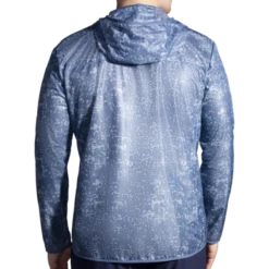 Cortavientos Brooks All Altitude Azul Print Hombre -Deportes Ropa Tienda cortavientos brooks all altitude azul print hombre 1
