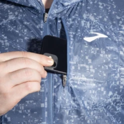 Cortavientos Brooks All Altitude Azul Print Hombre -Deportes Ropa Tienda cortavientos brooks all altitude azul print hombre 3