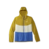 Cortavientos Running Brooks Canopy Jacket Ocre Blanco -Deportes Ropa Tienda cortavientos running brooks canopy jacket ocre blanco