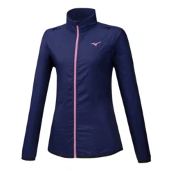 Cortavientos Running Mizuno Hineri Pouch Morado Mujer