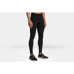 Malla Larga Running Brooks Source Tight Negro Hombre