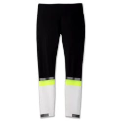 Malla Running Brooks Carbonite 7-8 Negro Flúor Blanco Mujer