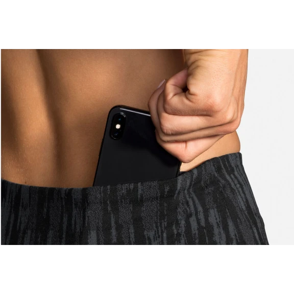 Malla Running Brooks Formation Compressive Crop Gris Mujer 7 Malla Running Brooks Formation Compressive Crop Gris Mujer - Imagen 5