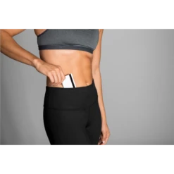 Malla Running Brooks Greenlight Essential Tight Negro Mujer -Deportes Ropa Tienda malla running brooks greenlight essential tight negro mujer 3