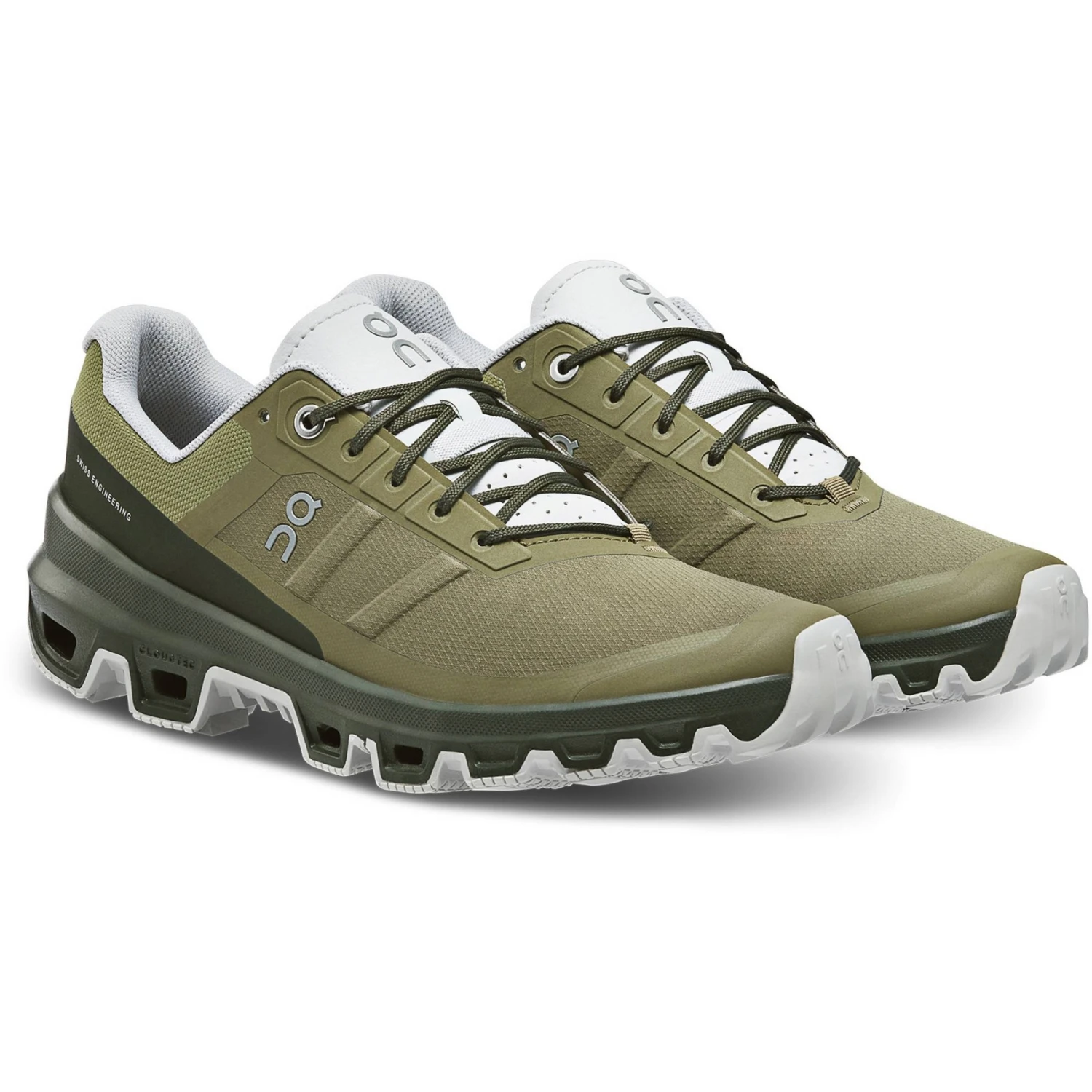 On Running On Zapatillas Trail Running - Cloudventure - Olive & Fir 3 On Running On Zapatillas Trail Running - Cloudventure - Olive & Fir