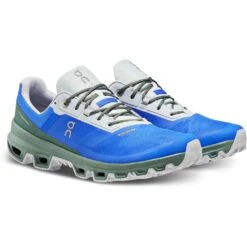 On Running On Zapatillas Trailrunning - Cloudventure Waterproof - Cobalt & Ivy