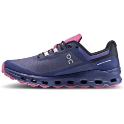 On Running On Zapatillas Trail Running Mujer - Cloudvista Waterproof - Flint & Acai -Deportes Ropa Tienda on cloudvista waterproof women trailrunning shoe flint acai 4 1459979