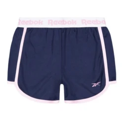 Pantalón Corto Reebok Logo Waist Azul Rosa Junior