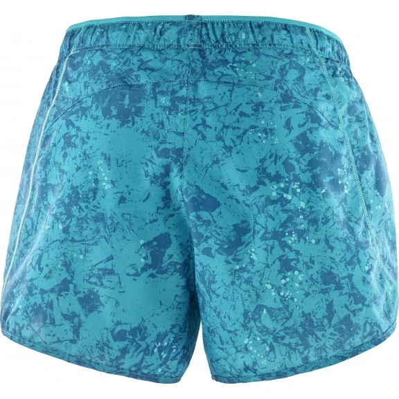 Pantalon Corto Trail Running Salomon Agile Azul Mujer 4 Pantalon Corto Trail Running Salomon Agile Azul Mujer - Imagen 2