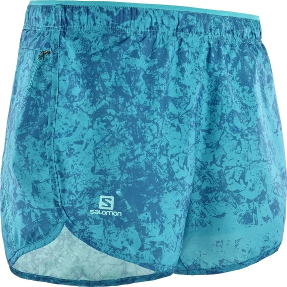 Pantalon Corto Trail Running Salomon Agile Azul Mujer 5 Pantalon Corto Trail Running Salomon Agile Azul Mujer - Imagen 3