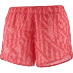 Pantalón Trail Running Salomon Agile Naranja Mujer