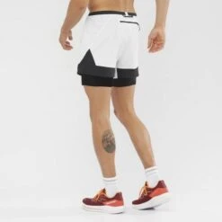 Pantalón Trailrunning Salomon Cross 2IN1 Blanco Negro Hombre 12 Pantalón Trailrunning Salomon Cross 2IN1 Blanco Negro Hombre -Deportes Ropa Tienda pantalon trailrunning salomon cross 2in1 blanco negro hombre 3
