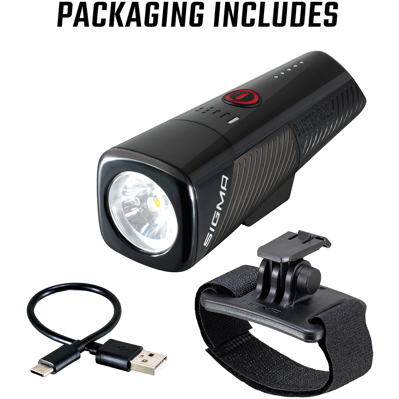 Sigma Sport Buster 800 HL Luz Del Casco 4 Sigma Sport Buster 800 HL Luz Del Casco - Imagen 2