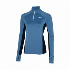 Sudadera Mizuno Active Warmalite HZ Azul Mujer