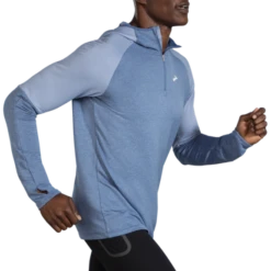 Sudadera Running Brooks Notch Thermal 2.0 Azul Hombre -Deportes Ropa Tienda sudadera running brooks notch thermal 20 azul hombre 2
