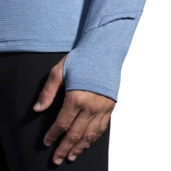 Sudadera Running Brooks Notch Thermal 2.0 Azul Hombre -Deportes Ropa Tienda sudadera running brooks notch thermal 20 azul hombre 4