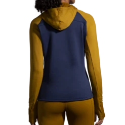 Deportes Ropa Tienda -Deportes Ropa Tienda sudadera running brooks notch thermal 20 azul marron mujer 1