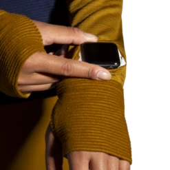 Sudadera Running Brooks Notch Thermal 2.0 Azul Marrón Mujer -Deportes Ropa Tienda sudadera running brooks notch thermal 20 azul marron mujer 6