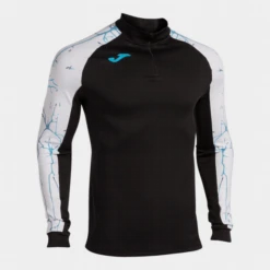 Sudadera Running Joma Elite IX Negro Blanco Hombre