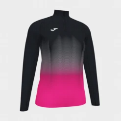 Sudadera Running Joma Elite VII Negro Rosa Blanco Mujer