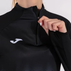 Sudadera Running Joma Elite VII Negro Rosa Blanco Mujer -Deportes Ropa Tienda sudadera running joma elite vii negro rosa blanco mujer 4