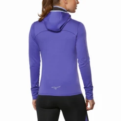 Deportes Ropa Tienda -Deportes Ropa Tienda sudadera running mizuno active warm hood morado mujer 1