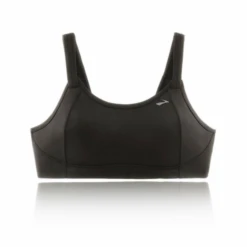 Sujetador Deportivo Brooks Fiona Negro Mujer