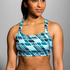 Sujetador Deportivo Brooks Juno Azul Mujer -Deportes Ropa Tienda sujetador deportivo brooks juno azul mujer 2