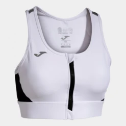 Sujetador Deportivo Joma R-Night Blanco Negro Mujer -Deportes Ropa Tienda sujetador deportivo joma rnight blanco negro mujer 2