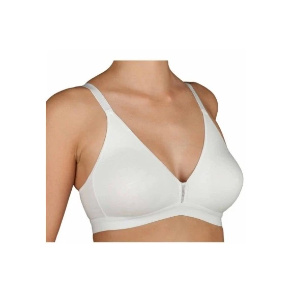 Sujetador Deportivo Selene Confort Blanco Mujer 3 Sujetador Deportivo Selene Confort Blanco Mujer