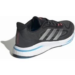 Zapatillas Adidas Supernova + Negro Plata Hombre -Deportes Ropa Tienda zapatillas adidas supernova negro plata hombre 3