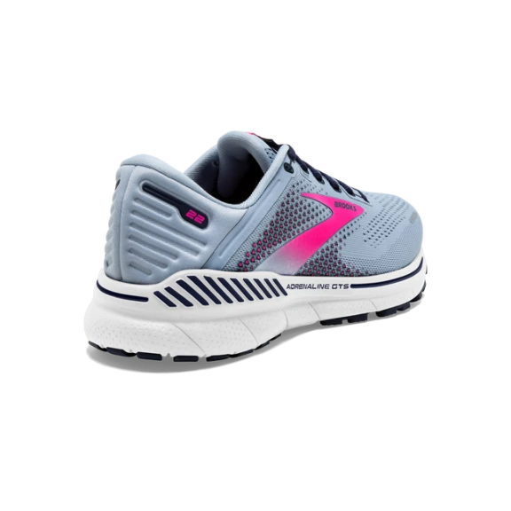 Zapatillas Brooks Adrenaline GTS 22 Gris Mujer 7 Zapatillas Brooks Adrenaline GTS 22 Gris Mujer - Imagen 5